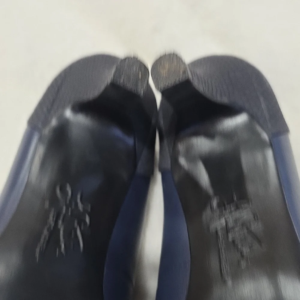 Life Stride Blue  Heels Sophisticated Design Comfort Insoles Sz 8 1/2 - Picture 9 of 11